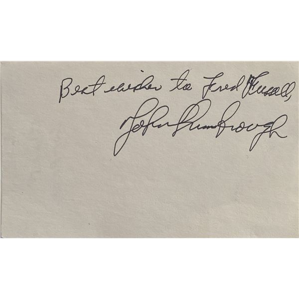 John Kimbrough original signature