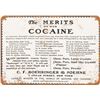 Image 1 : The Merits of Cocaine Vintage Poster