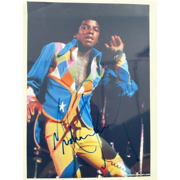 Michael Jackson signed photo