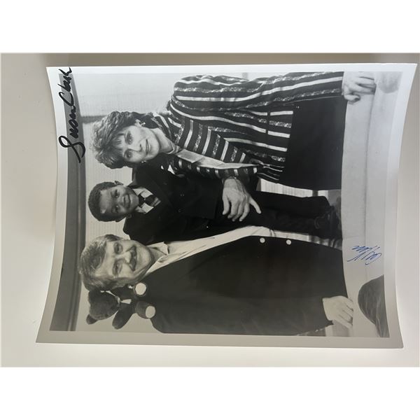 Webster Susan Clark and Alex Karras signed photo