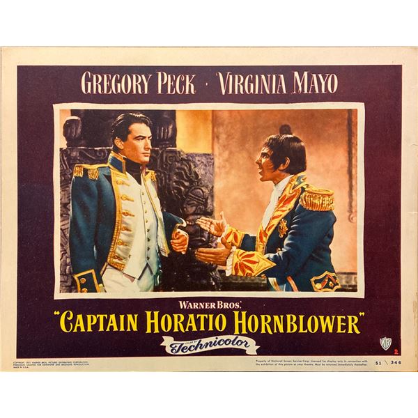 Captain Horatio Hornblower original lobby card
