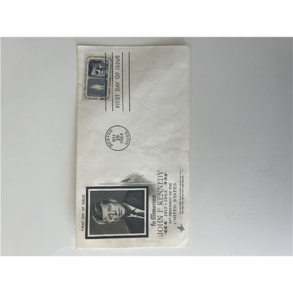 John F Kennedy First Day Cover