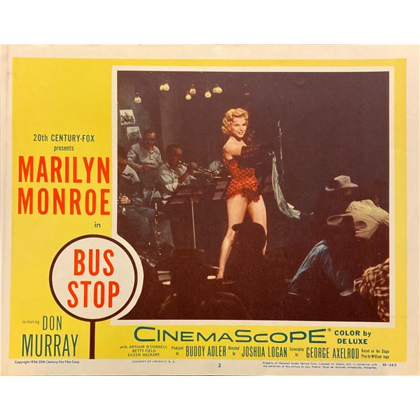 Bus Stop original lobby card