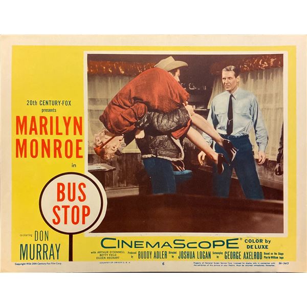 Bus Stop original lobby card