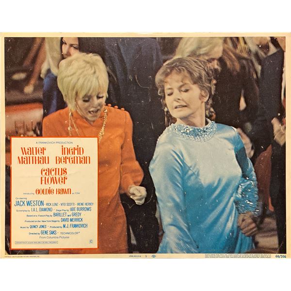 Cactus Flower original lobby card