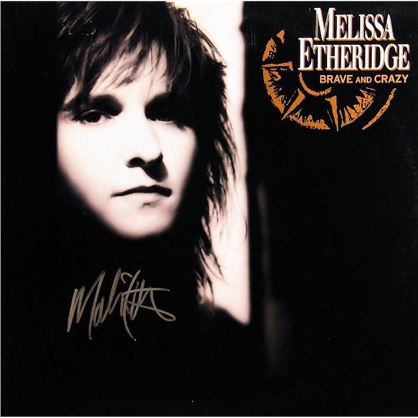 Melissa Etheridge signed Brave And Crazy album