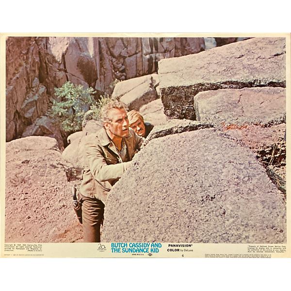 Butch Cassidy and the Sundance Kid original lobby card