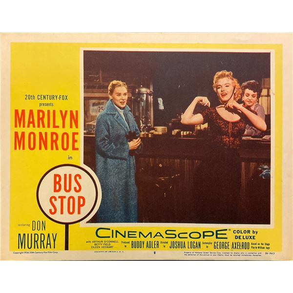 Bus Stop original lobby card