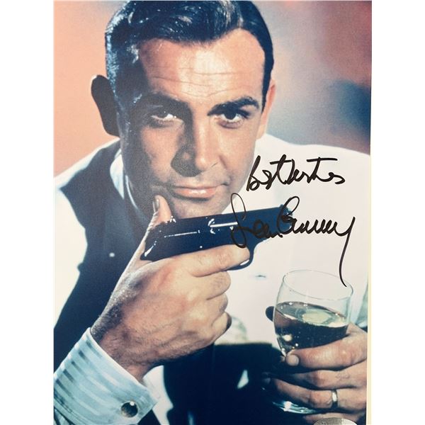 James Bond Sean Connery signed photo