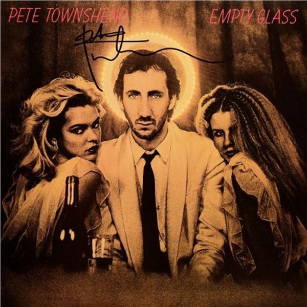 Pete Townshend signed "Empty Glass" album
