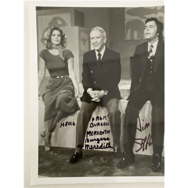 Those Amazing Animals Burgess Meredith and Jim Stafford signed photo