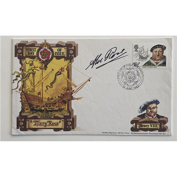 Alec Rose signed commemorative cover