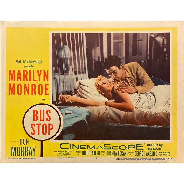 Bus Stop original lobby card