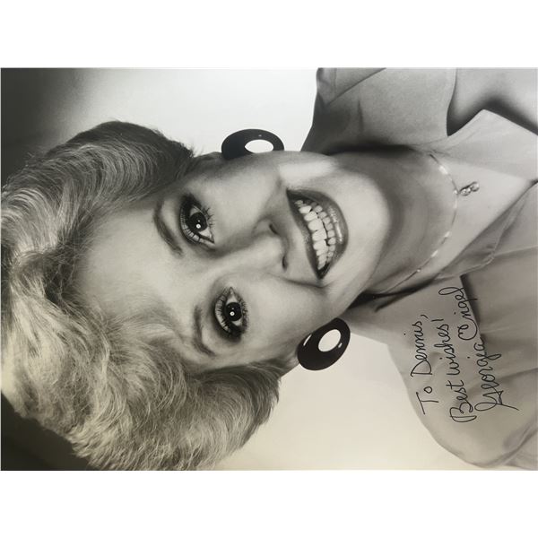 Georgia Engel signed photo