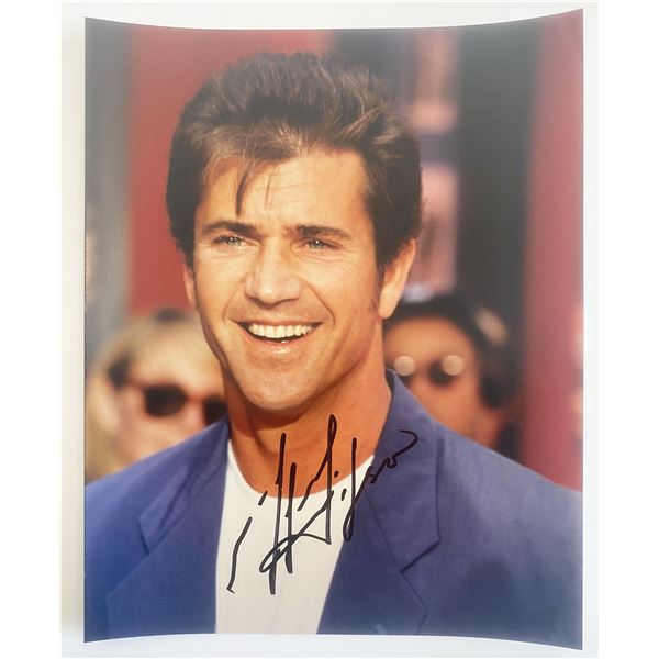 Lethal Weapon Mel Gibson signed photo