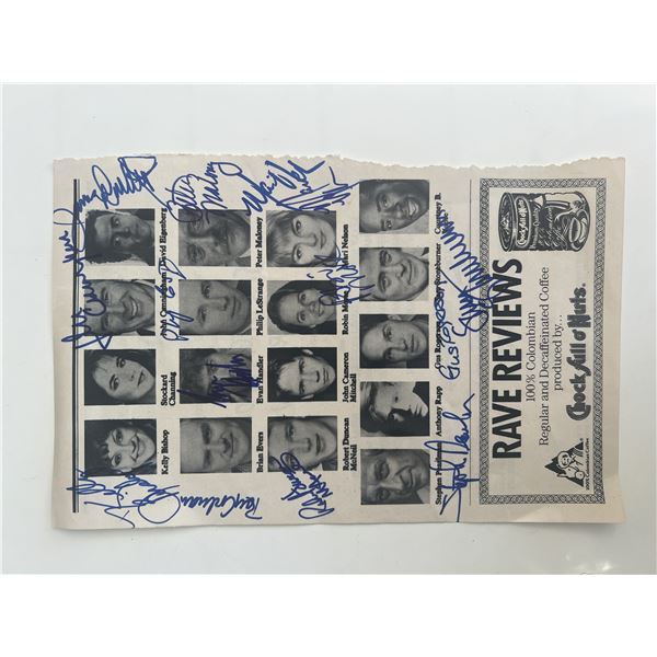 Six Degrees of Separation cast signed cast list