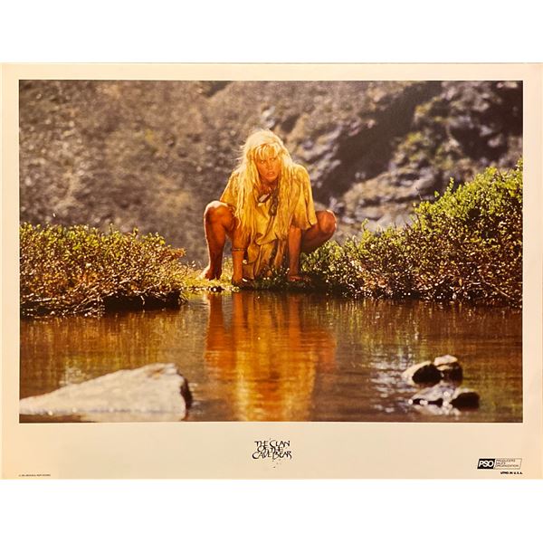 1986 The Clan of the Cave Bear original vintage lobby card
