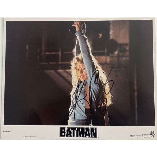 Batman Kim Basinger signed movie photo