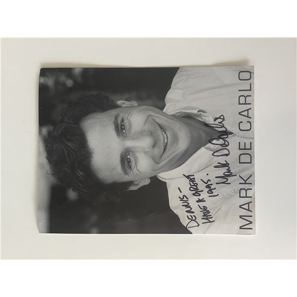 Mark De Carlo signed photo