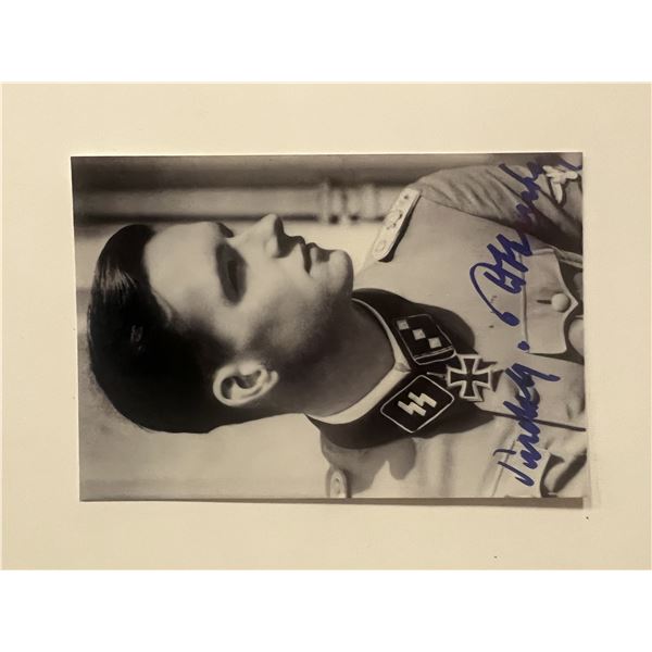 German Waffen-SS Captain Rudolf von Ribbentrop signed photo