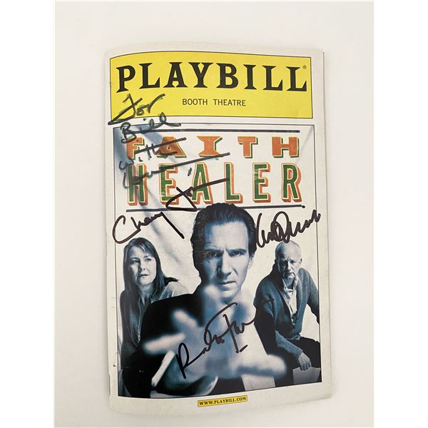 Faith Healer signed Playbill