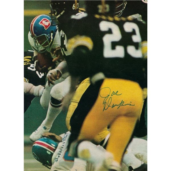 Joe Dawkins signed magazine photo