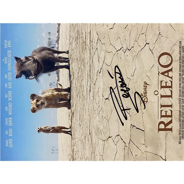 The Lion King Beyoncé signed movie photo