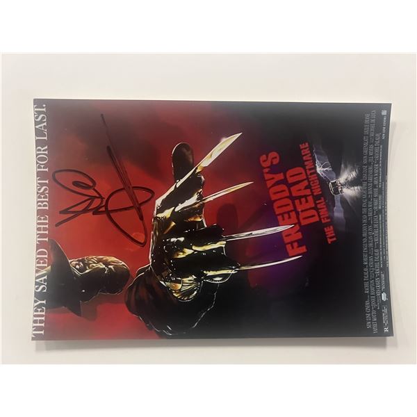 Freddy's Dead: The Final Nightmare Robert Englund signed movie photo