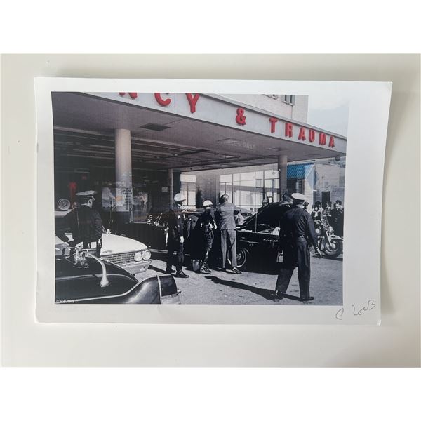 JFK Assassination Dr. Peter Loeb signed photo