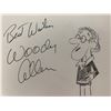 Image 1 : Woody Allen signed self portrait