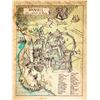 Image 1 : Harry Potter Hogwarts Map Prop Print