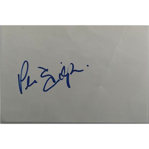 Hoarding Eleven Peter English original signature