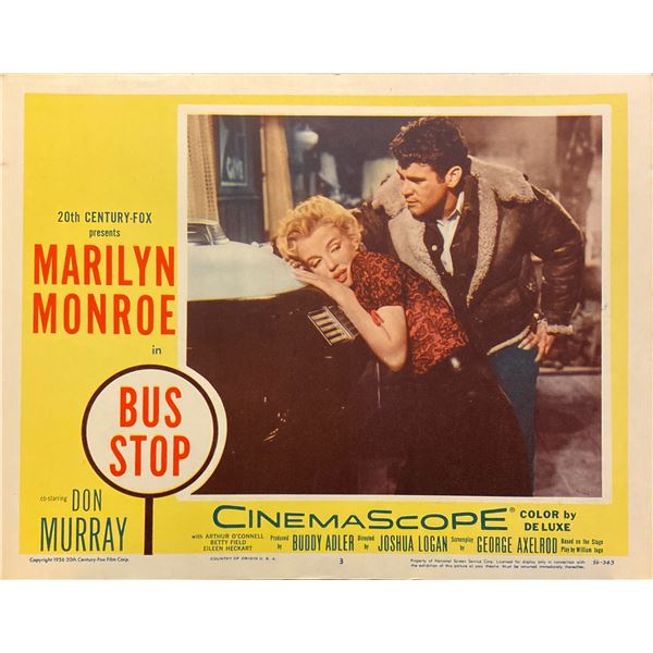 Bus Stop original lobby card