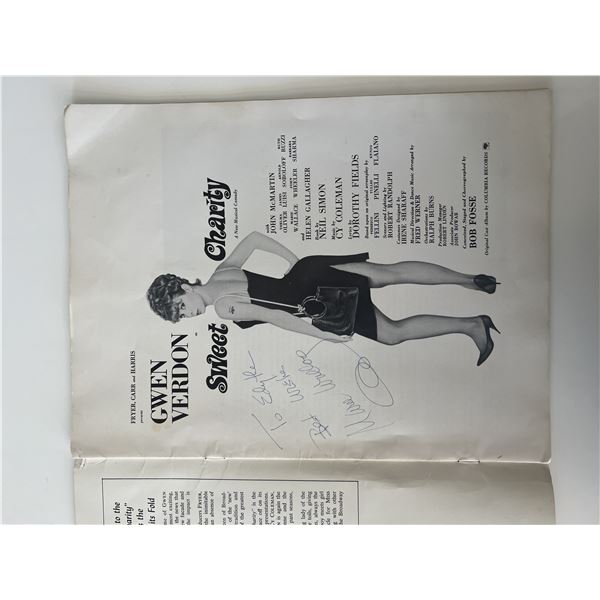 Sweet Charity cast signed booklet