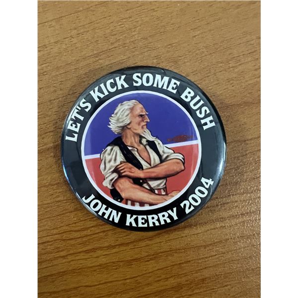 2004 John Kerry presidential campaign pin