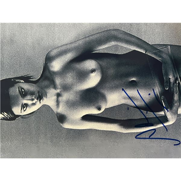 Adriana Lima signed photo