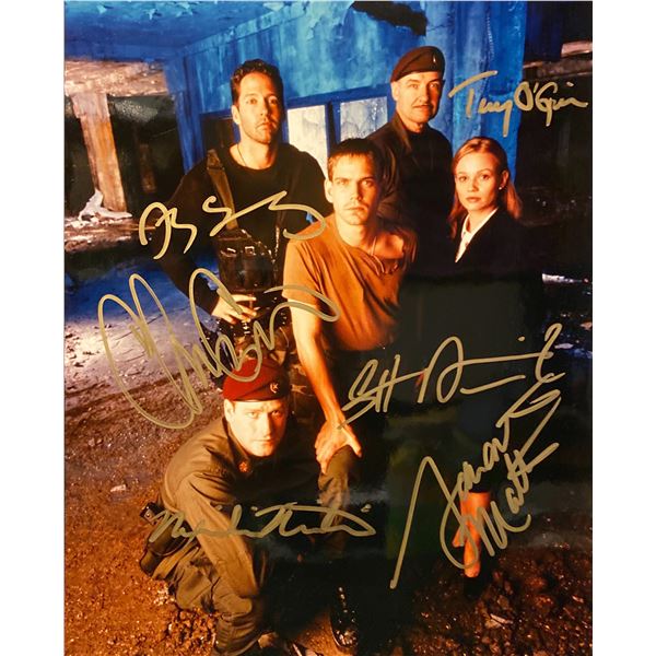 Harsh Realm cast signed photo