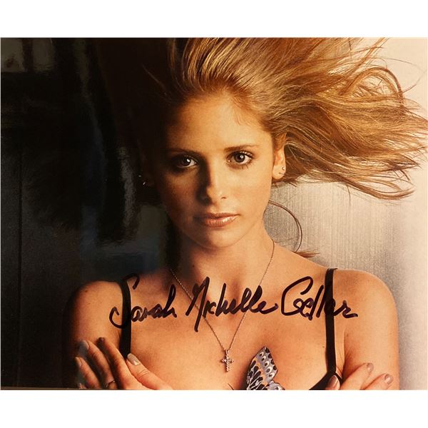 Sarah Michelle Gellar signed photo