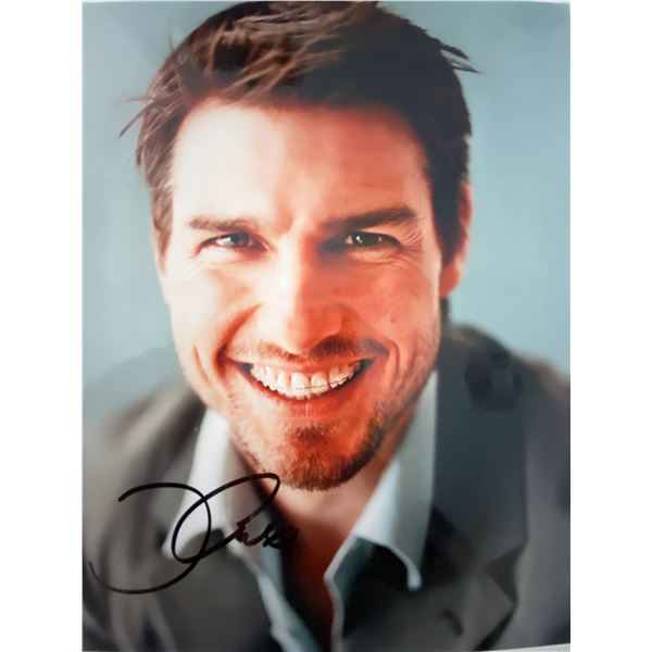 Tom Cruise signed photo