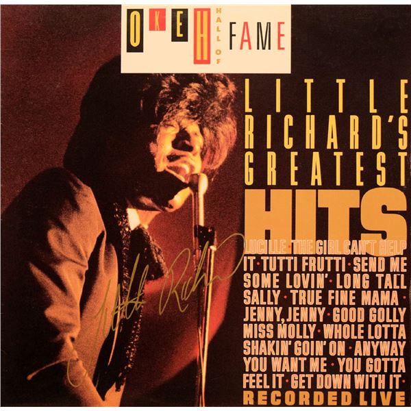 Little Richard signed The Great Little Richard album