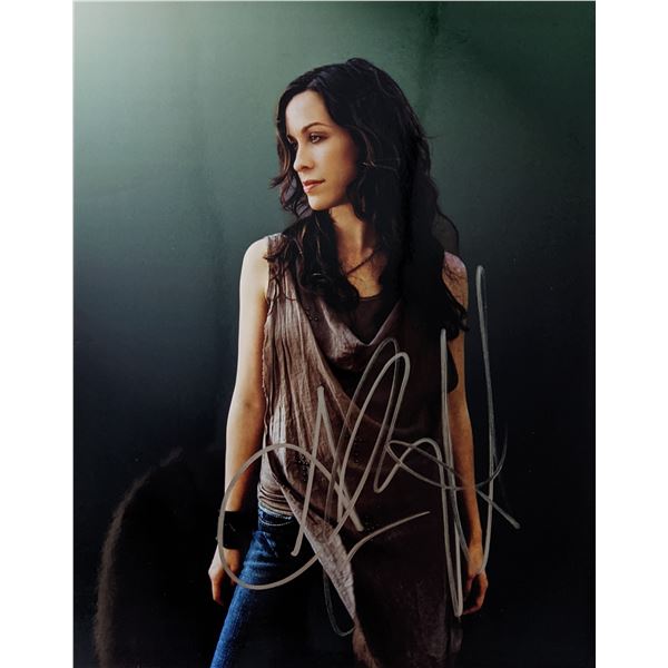 Alanis Morissette signed photo