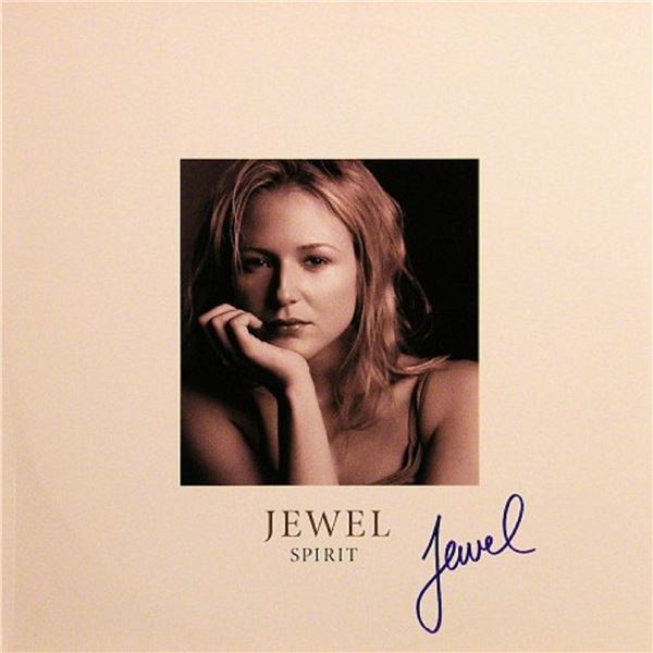 Jewel signed Spirt album