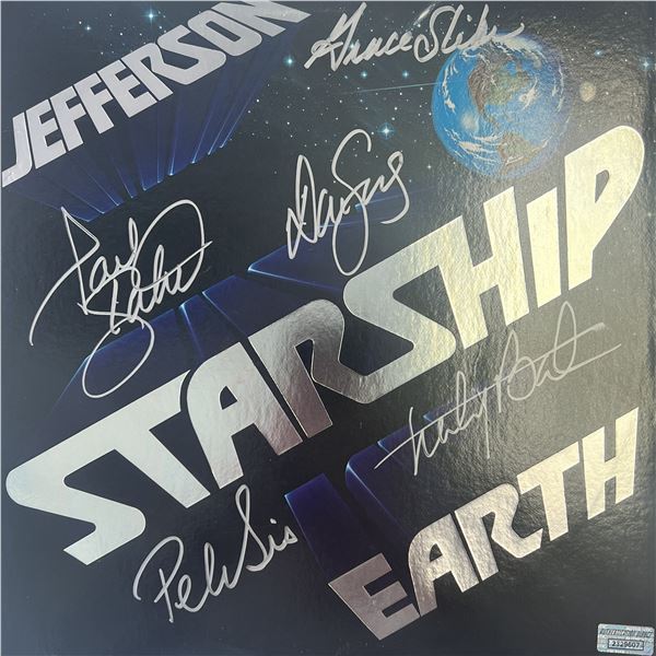 Jefferson Starship Earth signed album