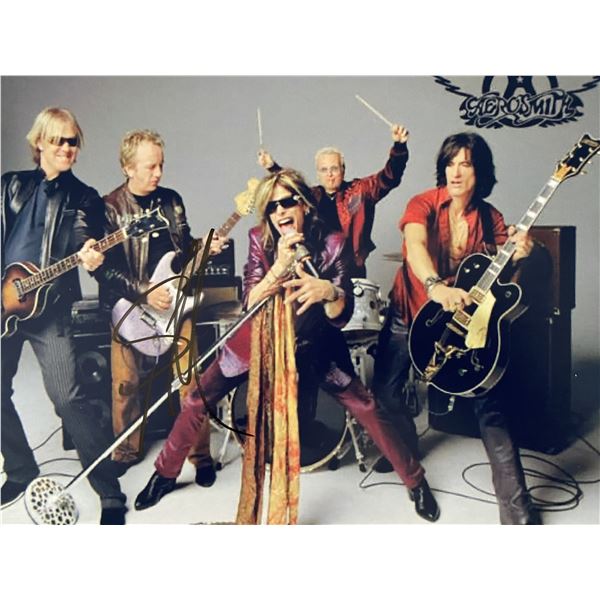 Aerosmith Steven Tyler signed photo