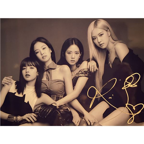 Blackpink Rosé signed photo. 8x10 inches