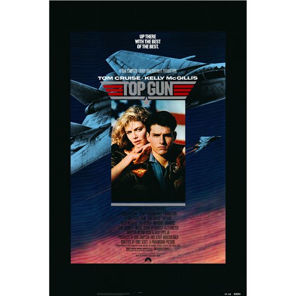 Top Gun 1986 original vintage one sheet movie poster