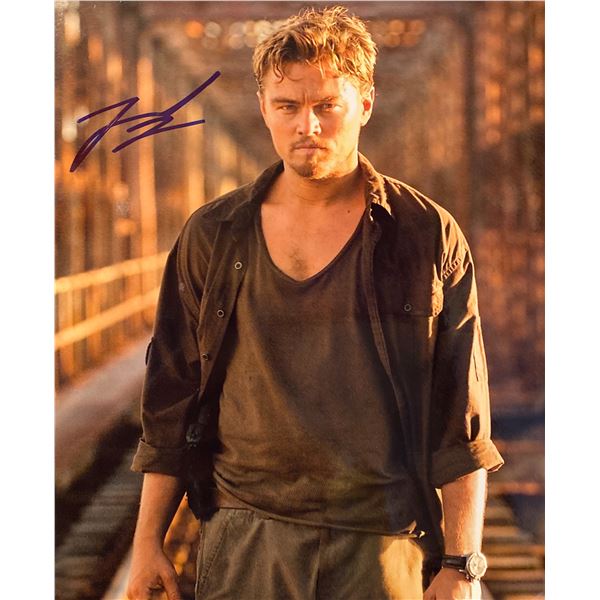 The Departed Leonardo DiCaprio signed movie photo