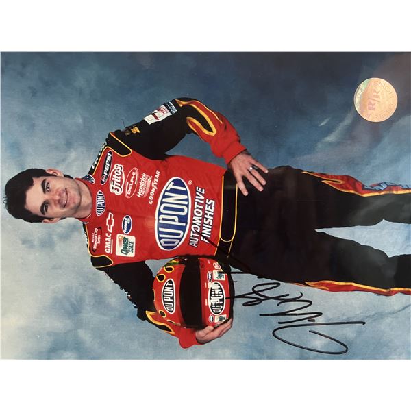 Jeff Gordon signed photo. GFA authenticated
