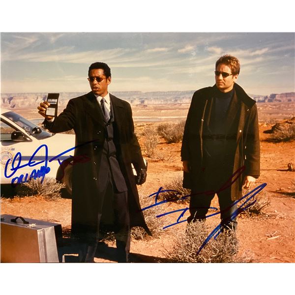 Evolution David Duchovny and Orlando Jones signed movie photo