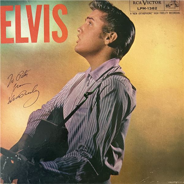 Elvis Presley signed Elvis album